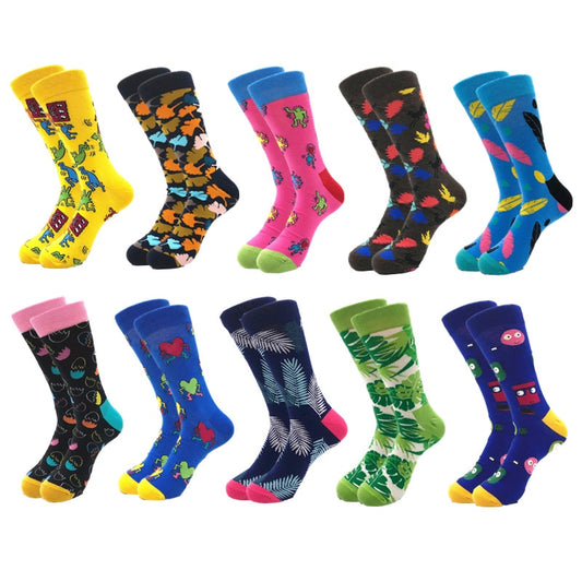 Colorful Unisex Socks 10 Pairs